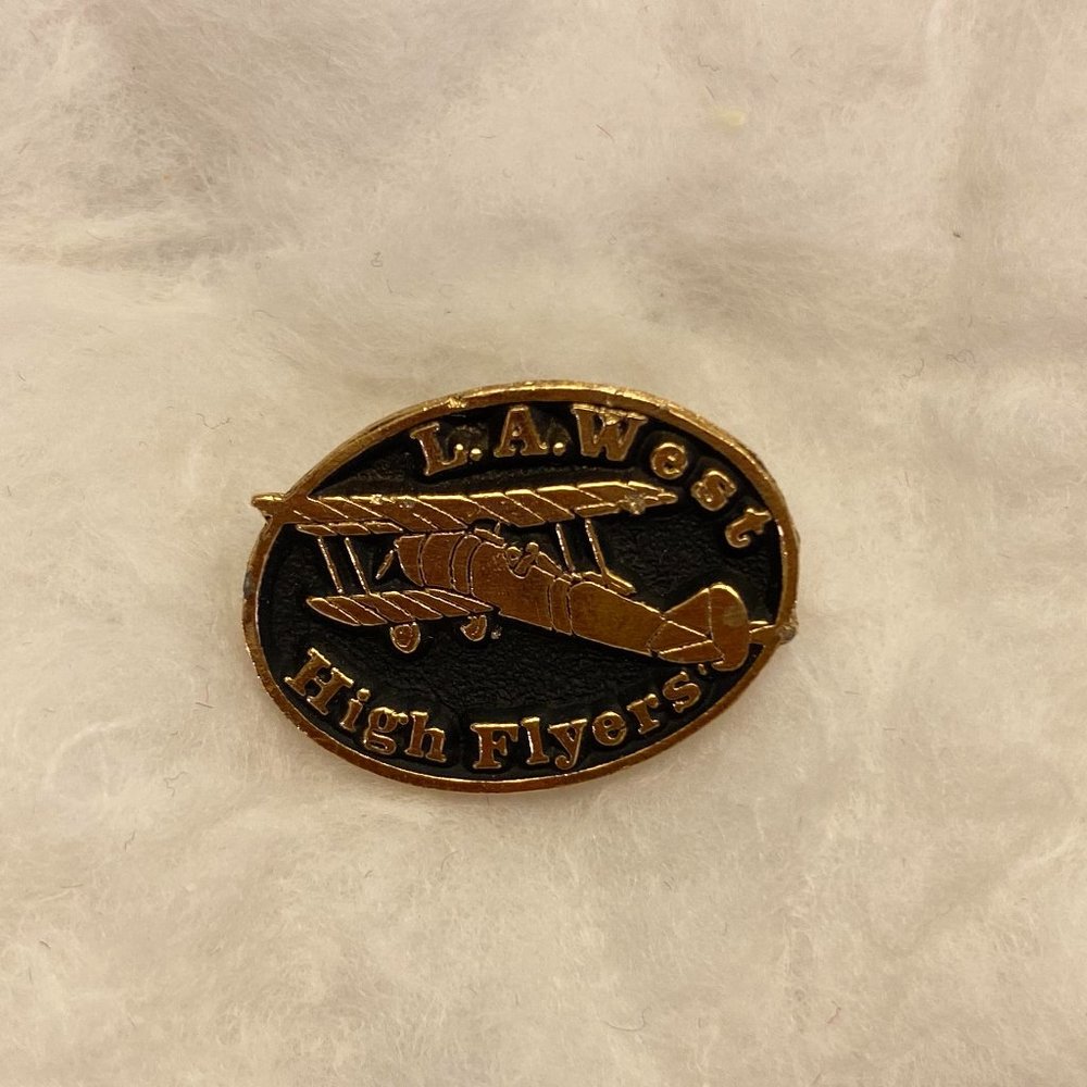 Vintage L.A. Flight Pin